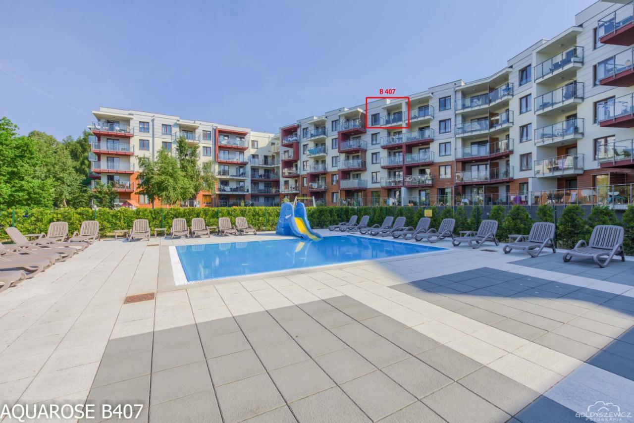 Apartamenty Polanki Park Aquarose Kolobrzeg- Basen,Sauna,Silownia,Place Zabaw Dla Dzieci - Inclusive , Restauracja, Garaz Ngoại thất bức ảnh